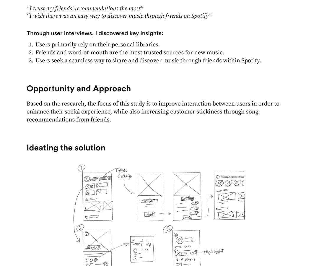 UX Case Study — Spotify — image 2