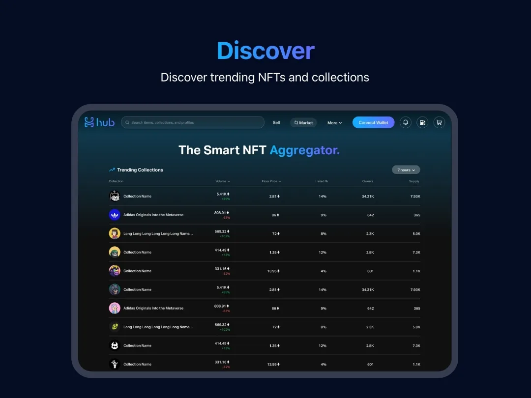The Hub — NFT Aggregator — image 2