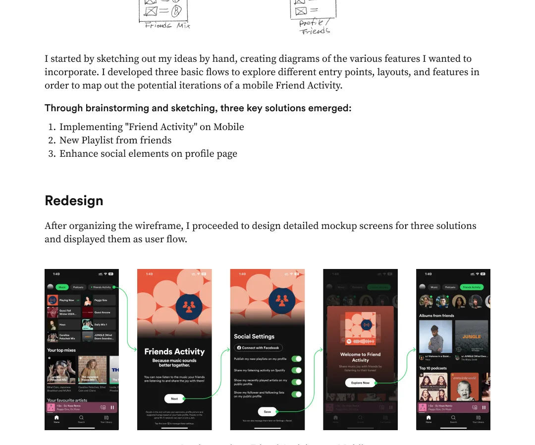 UX Case Study — Spotify — image 3
