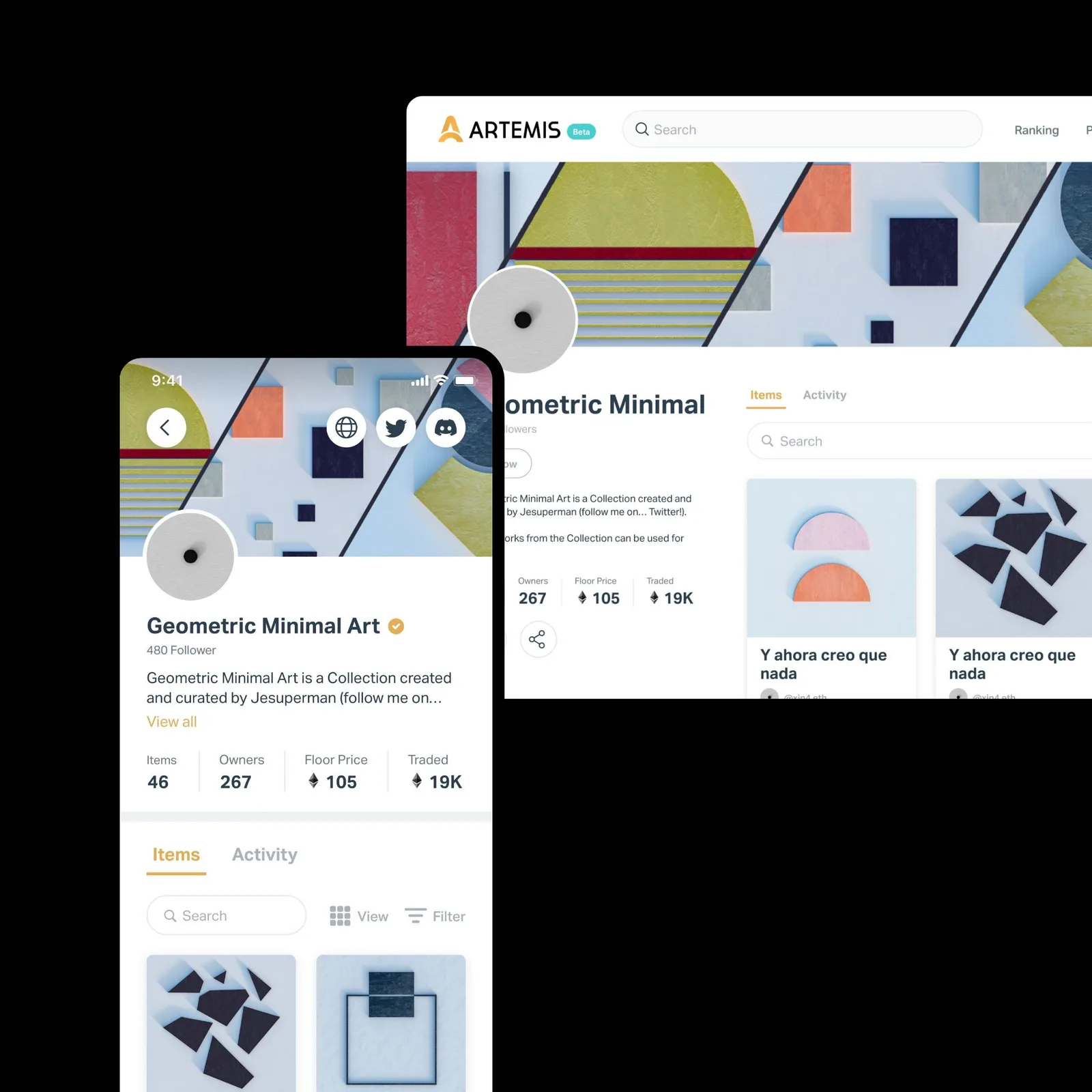Artemis — NFT Marketplace — image 3