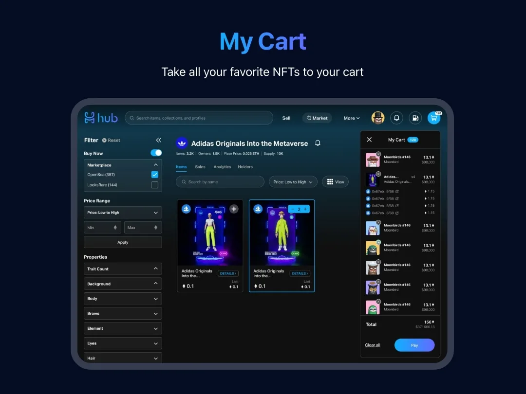 The Hub — NFT Aggregator — image 5
